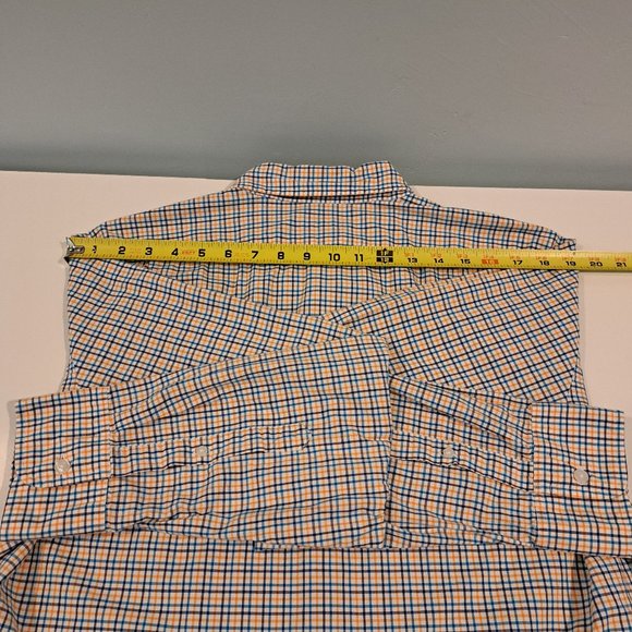 J. Crew Slim Fit men's extra large long sleeve button down plaid shirt - Picture 10 of 12